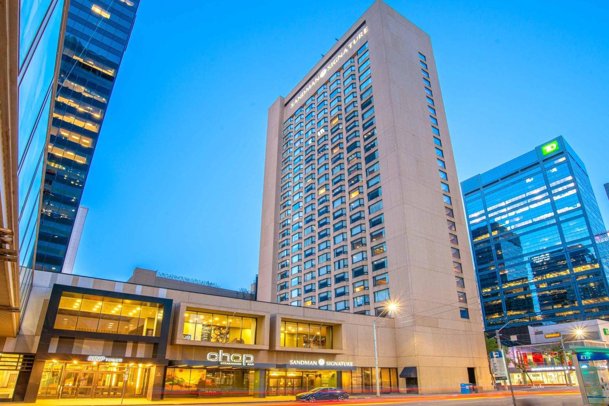 Sandman Signature Edmonton Downtown Hotel Εξωτερικό φωτογραφία